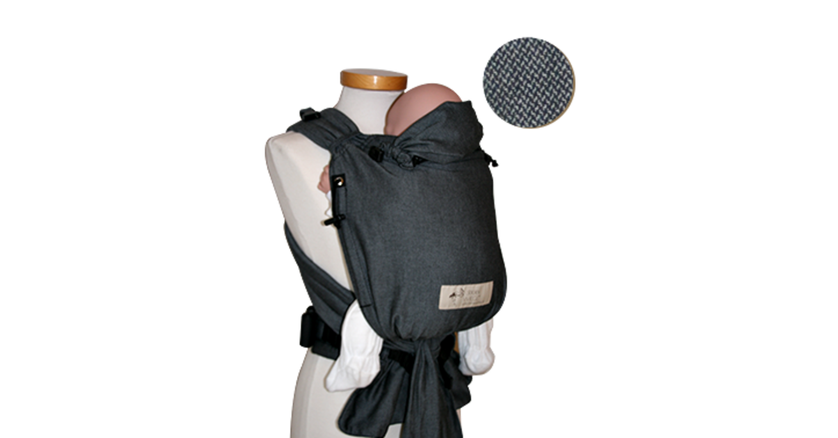 Porte bebe Babycarrier Storchenwiege Graphite ARCHE DE NEO